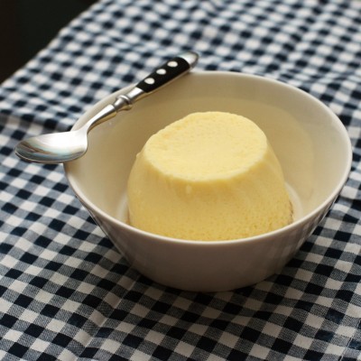 Mini flan au lait de coco